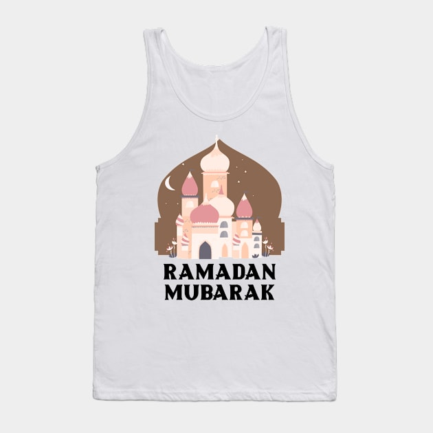 Ramadan Mubarak Tank Top by Creative Meows